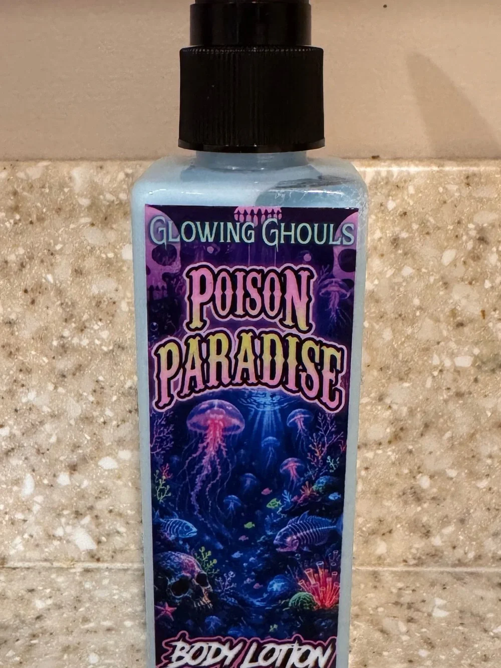 Glowing Ghouls Poison Paradise Body Lotion – BlackBerry Lemonade
